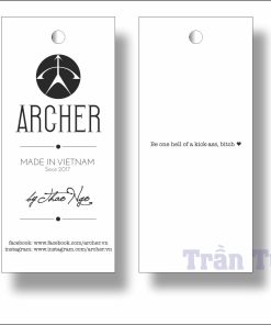 In tag mác thẻ bài quần áo Củ Chi