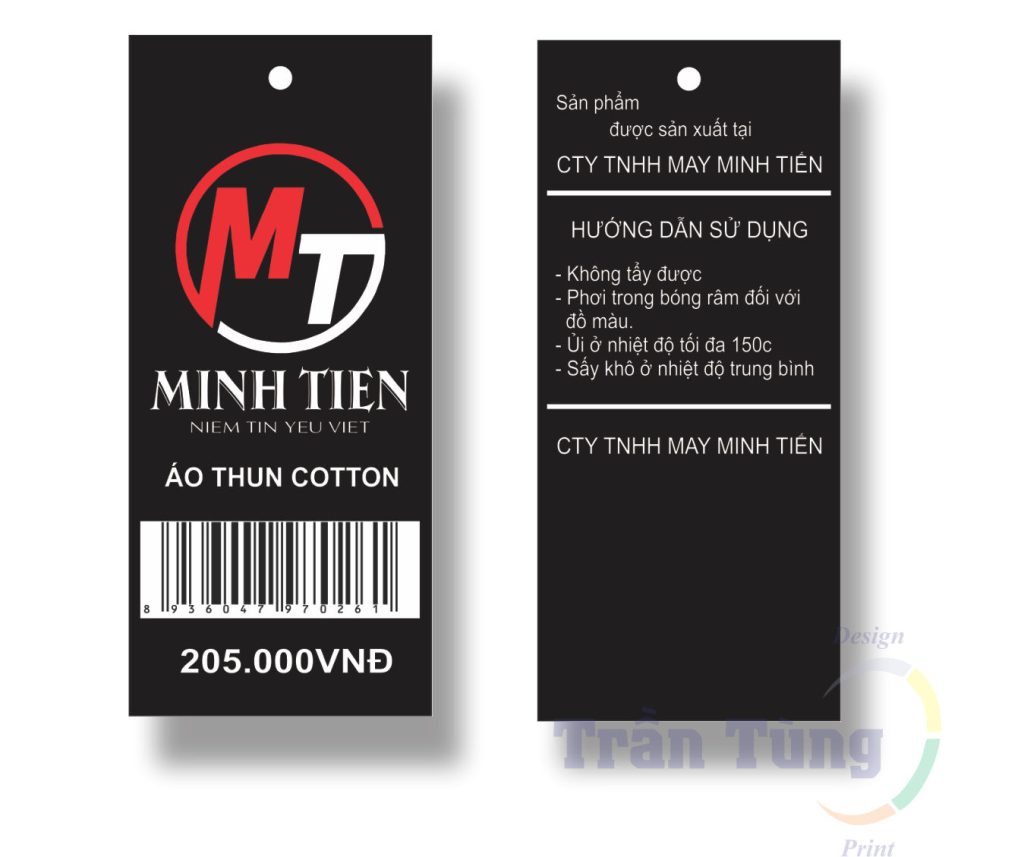 dịch vụ In tag mác thẻ bài quần áo TPHCM