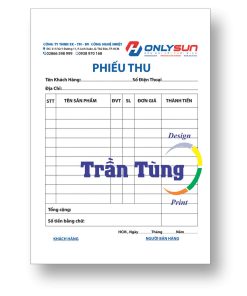 In Hóa Đơn Bán Lẻ, Hóa Đơn Bán Hàng Gò Vấp