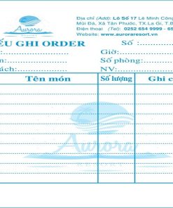 In hóa đơn bán lẻ, biên nhận, biểu mẫu quận 5
