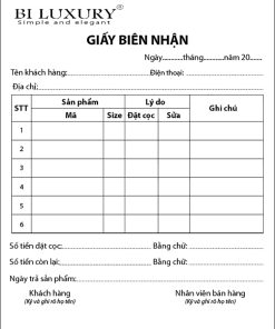 In hóa đơn bán lẻ, biên nhận, biểu mẫu quận 2