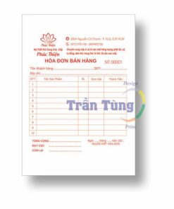 In Hóa Đơn Bán Lẻ Hóa Đơn Bán Hàng Quận Tân Bình