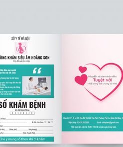 In sổ khám bệnh, khám sức khoẻ, khám thai Bình Chánh