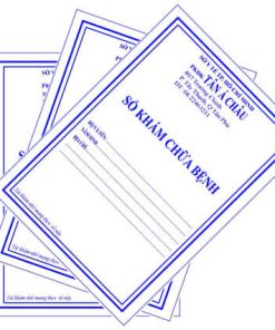 In sổ khám bệnh, khám sức khoẻ, khám thai Củ Chi