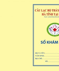 In sổ khám bệnh, khám sức khoẻ, khám thai Hóc Môn