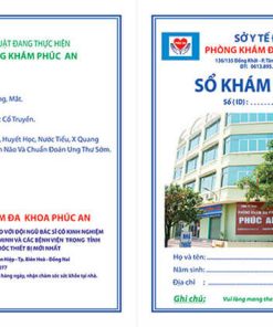 In sổ khám bệnh, khám sức khoẻ, khám thai quận 7
