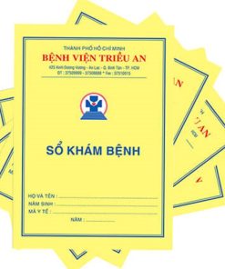 In sổ khám bệnh, khám sức khoẻ, khám thai Tân Phú