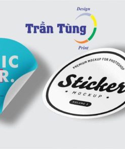 In sticker, decal giá rẻ quận 2