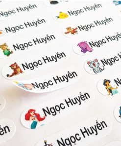 In sticker, decal giá rẻ quận 5