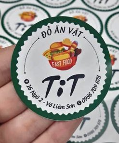 In sticker, decal giá rẻ Tân Phú