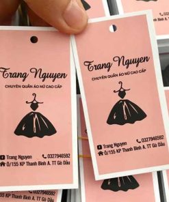 In tag quần áo, phụ kiện giá rẻ Phú Nhuận